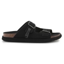 Klapki D.Franklin Vibe Sandals Buckle DFSH407001-BLAC czarne. Czarne klapki męskie . Za 408.30 zł.