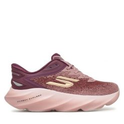 Buty do biegania Skechers. Czerwone obuwie sportowe damskie Skechers, bez wzorów, do biegania. Za 769.99 zł.