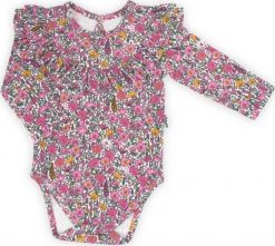 NICOL Body niemowlęce dla dziewczynki wyprawka długi rękaw Lea Nicol 56. Body niemowlęce NICOL, bez wzorów, bez ramiączek. Za 46.99 zł.