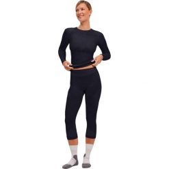 Damskie legginsy 3/4 Falke Warm. Czarne legginsy damskie Falke, bez wzorów. Za 235.65 zł.