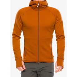 Bluza polarowa z kapturem męska Houdini Power Houdi. Brązowe bluzy męskie Houdini, m, bez wzorów, z polaru, z kapturem, narciarskie. Za 738.99 zł.
