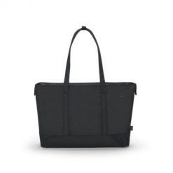 Torba na laptop DICOTA D31977-RPET 14.1" Shopper Eco Motion damska czarna. Czarne plecaki damskie DICOTA, bez wzorów. Za 239.99 zł.