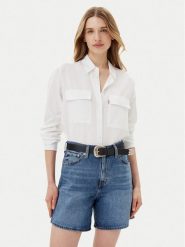 Levi's® Koszula Doreen A7467-0006 Biały Regular Fit. Białe bluzki damskie m, bez wzorów, z wiskozy, bez kołnierzyka, bez ramiączek. Za 359.99 zł.