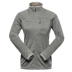 Bluza damska turystyczna szybkoschnąca Alpine Pro Onneca 3. Zielone bluzy damskie Alpine Pro, bez wzorów, bez kaptura. W wyprzedaży za 299.00 zł.
