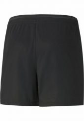 Damskie szorty piłkarskie teamLIGA PUMA Black White. Białe szorty damskie Puma, xl, bez wzorów, z poliesteru, klasyczne, z standardowym stanem. Za 109.50 zł.