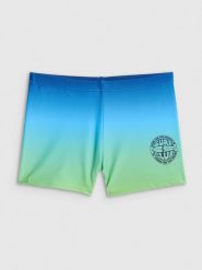 4F Kąpielówki chłopięce - multikolor 158/164 (12-14 lat). Kąpielówki dla chłopców 4f, bez wzorów, z materiału. Za 49.99 zł.