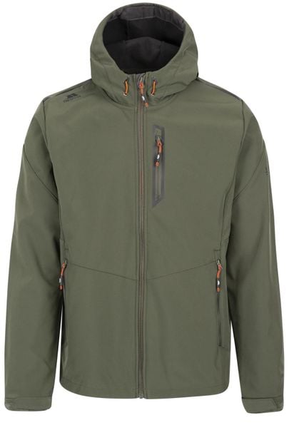Trespass Marlon B - męska kurtka softshell Ivy. Zielone kurtki męskie 2117 OF SWEDEN, m, bez wzorów, z materiału, klasyczne, bez kaptura. Za 332.99 zł.