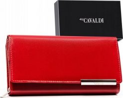 4U Cavaldi Elegancki, Skórzany Portfel Damski. Portfele damskie 4U Cavaldi, bez wzorów. Za 132.56 zł.