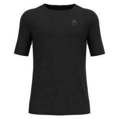 Koszulka termoaktywna męska Odlo Merino 200 BL Top Crew Neck SS. Czarne bielizna termoaktywna męska Odlo, m. Za 254.99 zł.