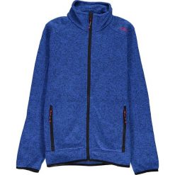 Kurtka polarowa w kolorze niebieskim. Niebieskie bluzy dla chłopców CMP Kids, bez wzorów, z dzianiny, bez ramiączek, bez kaptura. W wyprzedaży za 82.95 zł.