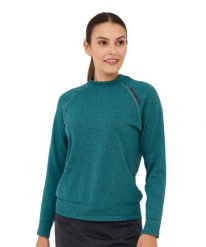 Bluza damska wełniana Brubeck OUTDOOR MERINO. Szare bluzy damskie Brubeck, m, bez wzorów, z poliesteru, bez kaptura. Za 249.00 zł.