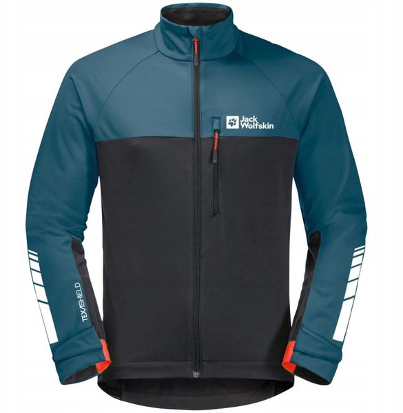 Jack Wolfskin Morobbia Jkt M 1307451-4133 Niebieskie XXL. Niebieskie kurtki męskie Jack Wolfskin, m, bez wzorów, bez kaptura. Za 365.52 zł.