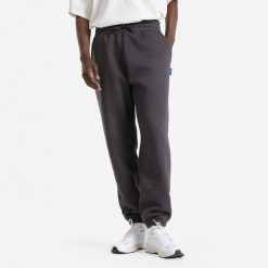 Spodnie dresowe oversize męskie Elementals. Szare spodnie sportowe męskie Decathlon, l, bez wzorów, z bawełny. Za 149.99 zł.