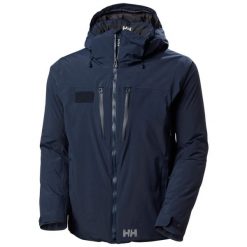 Kurtka narciarska Helly Hansen Acer Ins. Niebieskie kurtki męskie Helly Hansen, m, bez wzorów, bez kaptura, narciarskie. Za 2,299.00 zł.