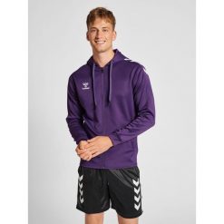 Bluza sportowa męska Hummel Zip. Białe bluzy męskie Hummel, m, bez wzorów, bez kaptura. Za 233.50 zł.