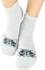 Skarpety bawełniane z silikonowym ABS EUR 15-18 SB009-G-02-B. Rękawiczki dziecięce Noviti, bez wzorów, z bawełny. Za 10.79 zł.