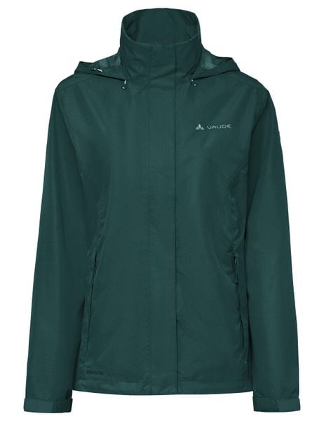 Kurtka damska Escape Light. Zielone kurtki damskie Vaude, bez wzorów, z materiału, bez kaptura. Za 519.00 zł.
