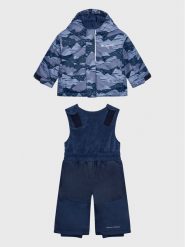 Columbia Komplet kurtka i kombinezon Buga 1562213 Granatowy Regular Fit. Niebieskie buty zimowe chłopięce Columbia, bez wzorów, z syntetyku, bez zapięcia. Za 279.99 zł.