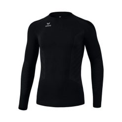Koszulka termoaktywna męska Erima Athletic Longsleeve. Czarne koszulki sportowe męskie Erima, l, bez wzorów, bez kołnierzyka, bez ramiączek, do piłki nożnej. Za 170.00 zł.