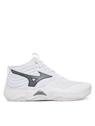Mizuno Buty halowe Wave Momentum Elite Mid V1GA2517 Biały. Białe buty sportowe męskie Mizuno, z materiału, bez zapięcia. Za 729.99 zł.