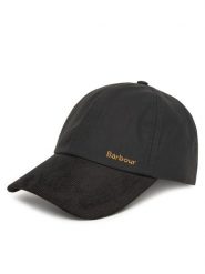 Barbour Czapka z daszkiem Transport MHA0888BK11 Czarny. Czarne rękawiczki męskie Barbour, bez wzorów, z bawełny. Za 249.99 zł.