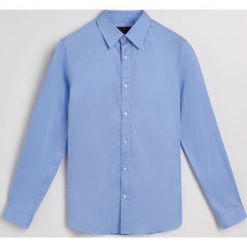 Koszula slim fit - Niebieski. Niebieskie koszule męskie Reserved. Za 139.99 zł.