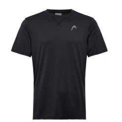 Koszulka sportowa męska Head Easy Court Tshirt. Czarne koszulki sportowe męskie Head, m, bez wzorów, bez kołnierzyka, bez ramiączek. Za 99.99 zł.