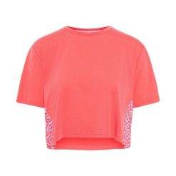 Koszulka damska Kari Traa Mija. Czerwone koszulki sportowe damskie Kari Traa, bez wzorów, sportowe, bez kołnierzyka. Za 308.00 zł.