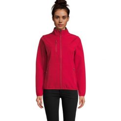 Damska Kurtka Soft Shell Falcon Zapinana Na Zamek Błyskawiczny. Czerwone kurtki damskie SOL'S, s, bez wzorów, bez kaptura, trekkingowe. Za 228.99 zł.