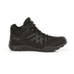 Buty trekkingowe męskie Edgepoint Mid Regatta. Czarne trekkingi męskie Regatta, trekkingowe. Za 229.49 zł.