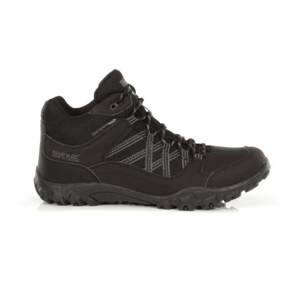 Buty trekkingowe męskie Edgepoint Mid Regatta. Czarne trekkingi męskie Regatta, trekkingowe. Za 223.00 zł.