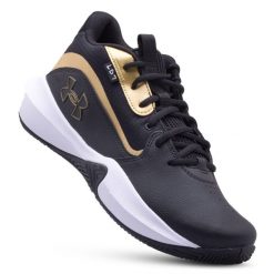 Buty do koszykówki Under Armour UA Lockdown 7. Czarne obuwie sportowe damskie Under Armour, bez wzorów, do koszykówki. Za 259.99 zł.