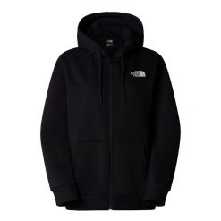 The North Face Bluza Simple Dome Full Zip Nf0A89Ewjk3. Czarne bluzy damskie The North Face, bez wzorów, bez kaptura. Za 329.99 zł.