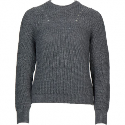Sweter w kolorze szarym. Szare swetry damskie Gottardi, z wełny, z okrągłym kołnierzem. W wyprzedaży za 130.95 zł.
