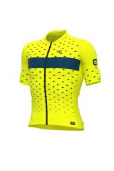 Koszulka rowerowa męska Alé Stars. Niebieskie koszulki sportowe męskie ALÉ CYCLING, na lato, l, bez wzorów, z elastanu, bez kołnierzyka, bez ramiączek, rowerowe. Za 219.99 zł.