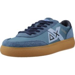Buty SUN68 LUIS LOW Niebieski. Niebieskie trekkingi męskie SUN68. Za 382.99 zł.