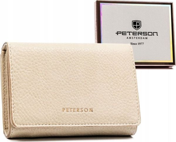 Peterson Klasyczny portfel damski ze skóry ekologicznej - Peterson NoSize. Portfele damskie Peterson, bez wzorów, ze skóry ekologicznej. Za 176.70 zł.