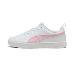 Buty do chodzenia damskie Puma Rickie Jr. Czerwone obuwie sportowe damskie Puma, bez wzorów, z materiału, trekkingowe. Za 218.00 zł.
