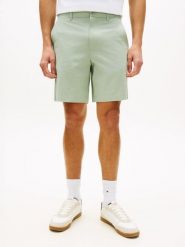 Tommy Hilfiger Bermudy Mężczyźni Bawełna zielony, 32. Zielone szorty męskie Tommy Hilfiger, m, bez wzorów, z bawełny, eleganckie. Za 329.95 zł.