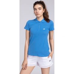 Koszulka polo damska TSD017 - kobalt. Koszulki sportowe damskie marki 4f. W wyprzedaży za 54.99 zł.