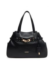 Liu Jo Torebka Ecs L Tote AA5046 E0037 Czarny. Czarne torebki do ręki damskie Liu Jo, bez wzorów, ze skóry, bez dodatków. Za 479.99 zł.