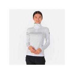 Koszulka narciarska damska Rossignol W RESORT 1/2 Zip termiczna biały. Białe koszulki sportowe damskie Rossignol, l, bez wzorów, z materiału, bez kołnierzyka, bez ramiączek, narciarskie. W wyprzedaży za 549.70 zł.