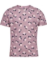 Koszulka dla dziewczynki Hummel Fitted Aop. Fioletowe t-shirty i topy dla dziewczynek Hummel, bez wzorów, z jersey, bez ramiączek. Za 150.50 zł.