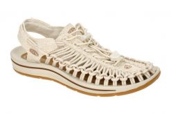 Buty sportowe Kobieta KEEN Uneek Canvas. Brązowe obuwie sportowe damskie Keen, bez wzorów, z materiału, trekkingowe. Za 509.60 zł.