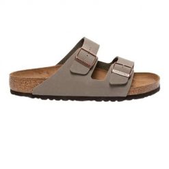 Klapki turystyczne uniseks Birkenstock Arizona 211. Szare klapki męskie Birkenstock, z materiału. Za 379.00 zł.