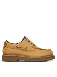 Tommy Jeans Półbuty Archive '01 Boat Shoe EM0EM01703 Żółty. Żółte półbuty na co dzień męskie Tommy Jeans, z jeansu, bez zapięcia. Za 569.99 zł.