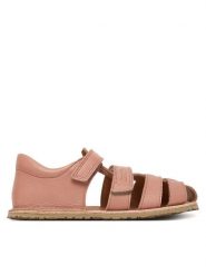 Froddo Sandały Barefoot Flexy F G3150283-7 D Różowy. Czerwone sandały dziewczęce Froddo, ze skóry, bez zapięcia. Za 379.99 zł.