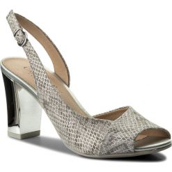 Sandały CAPRICE - 9-28314-20 Grey Met Snake 237. Klapki damskie marki Caprice. W wyprzedaży za 189.00 zł.