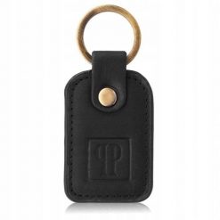 Paolo Peruzzi Zestaw prezentowy portfel damski skórzany vintage i brelok do kluczy czarny ZUP-104-BL. Czarne portfele damskie Paolo Peruzzi, bez wzorów. Za 168.93 zł.