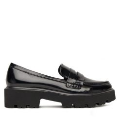 Loafersy DeeZee. Czarne mokasyny damskie DeeZee. Za 139.99 zł.